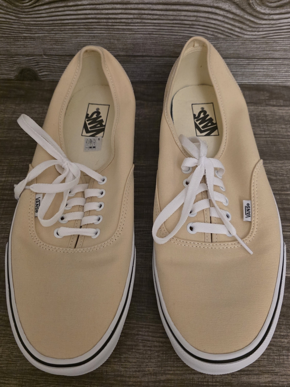 VANS Men's Authentic Canvas Sneakers.